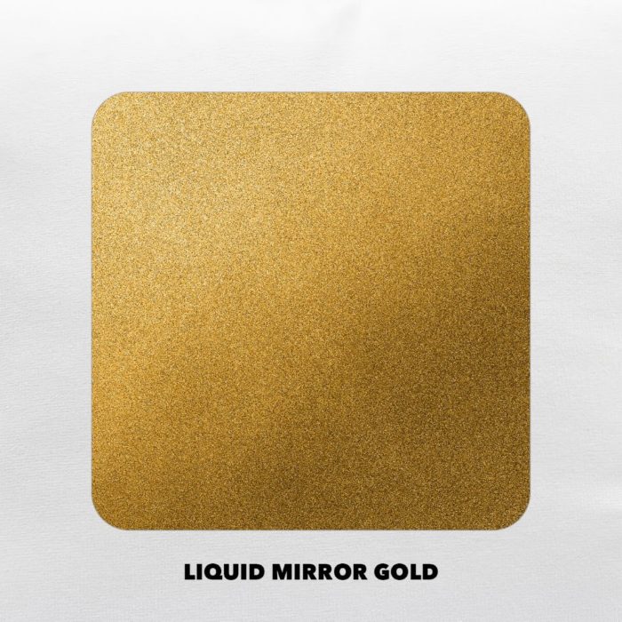 Liquid Mirror Gold Metallic Transfer