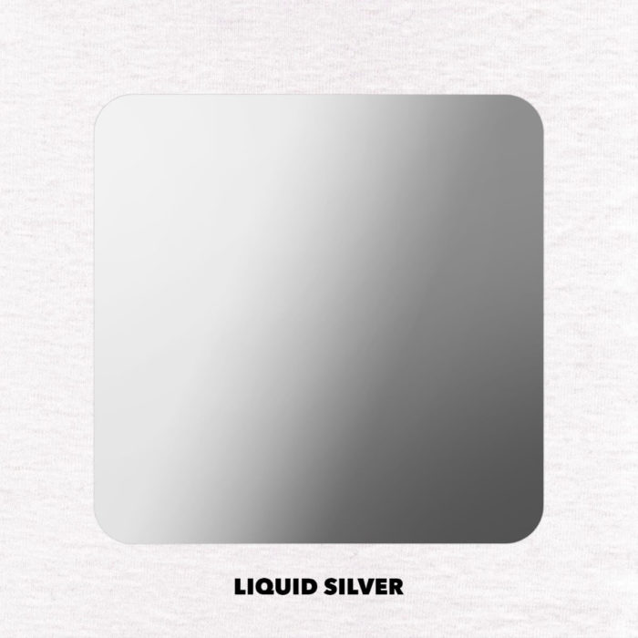 Liquid Silver Metallic Transfer
